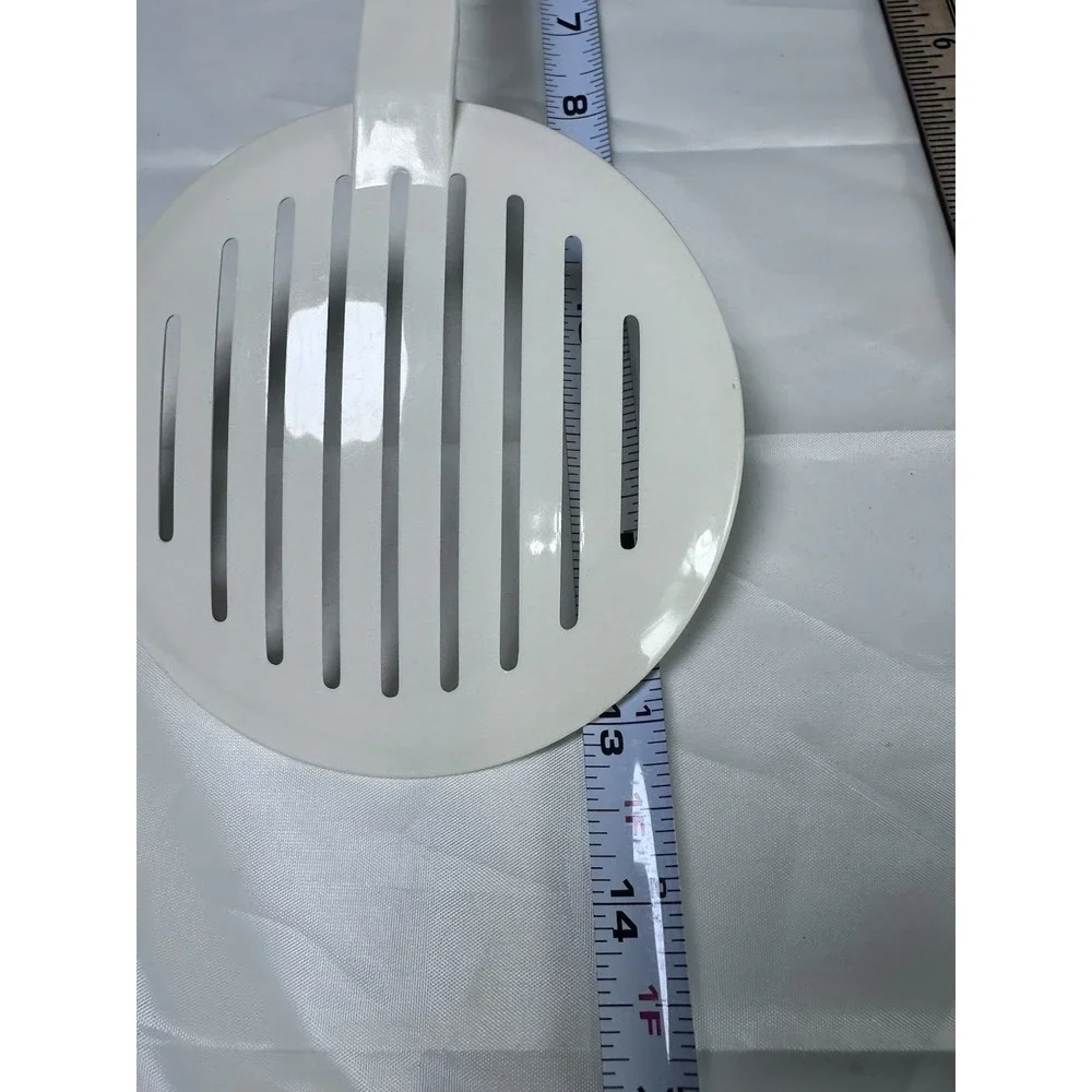PEDRINI ITALY SLOTTED STRAINING  SKIMMER SPOON‎ COOKING UTENSIL